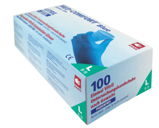 Med-Comfort-Vitril-Einmalhandschuhe Med-Comfort-Vitril-Einmalhandschuhe